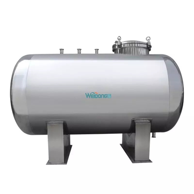 Tangki Penyimpanan Stainless Steel Tahan Karat, Tangki Air Stainless 100-5000L