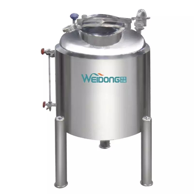 Tangki Penyimpanan Stainless Steel Tahan Karat, Tangki Air Stainless 100-5000L