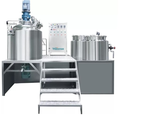 Homogenizer Pengemulsi Vakum Praktis Yang Stabil, Pengaduk Krim Homogenizer Vakum 220V