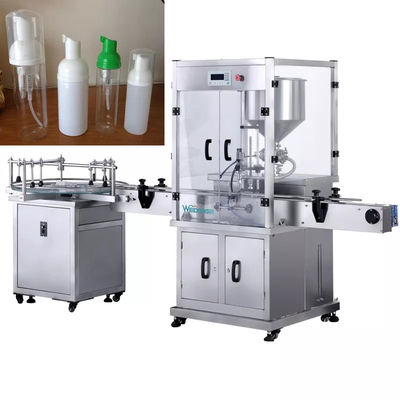 2 Kepala Mesin Pengisi Otomatis Kosmetik Untuk Cairan Antirust Anti Bocor