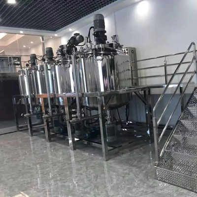 Mixer Pengemulsi Krim Stabil Serbaguna, Mesin Emulsifikasi Vakum Obat