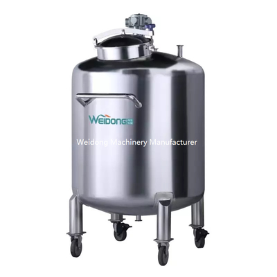 Tangki RO Stainless Steel 500L Bergerak, Tangki SS Serbaguna Untuk Air RO