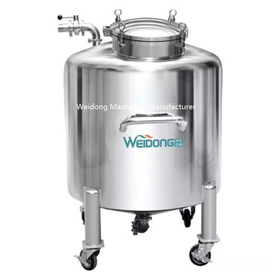 Tangki RO Stainless Steel 500L Bergerak, Tangki SS Serbaguna Untuk Air RO