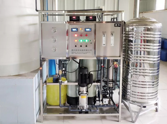 Mesin Pemurni Air RO Sekunder ISO9001 Stainless Steel 304/316