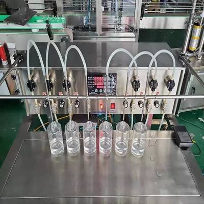 Mesin Pengisi Otomatis Tahan Karat 380V Untuk Botol Cair 10-5000g