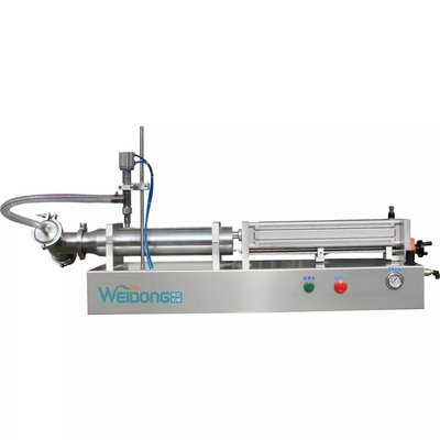 Mesin Pengisi Otomatis Piston Pneumatik 304 Tangan Stainless Steel Dioperasikan