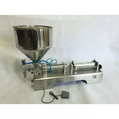 Mesin Pengisi Otomatis Piston Pneumatik 304 Tangan Stainless Steel Dioperasikan