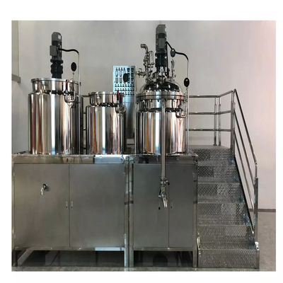 50-5000L Emulsifier Kosmetik Homogenizer 2.2-30KW Kinerja Tinggi