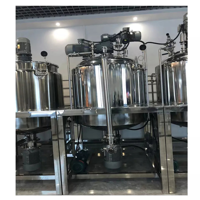 50-5000L Emulsifier Kosmetik Homogenizer 2.2-30KW Kinerja Tinggi