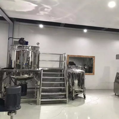 Vakum Anti Karat Pengemulsi Kosmetik Mixer Homogenizer Stabil 63RPM