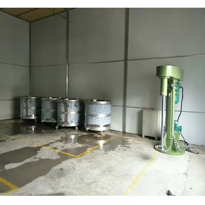 Mesin Pencampur Bubuk Kering Tahan Karat 45KW Stabil Untuk Bahan Kimia