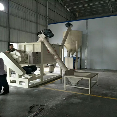 Mesin Pencampur Bubuk Kering Tahan Karat 45KW Stabil Untuk Bahan Kimia