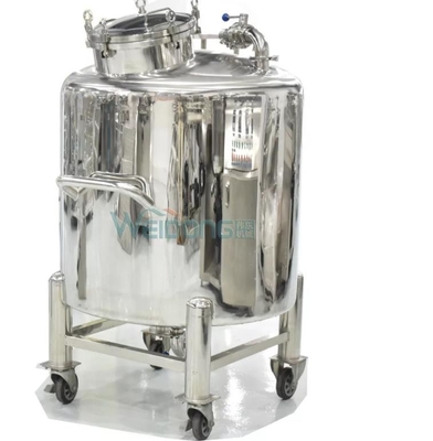 Bioteknologi 500L Tangki Pencampur Agitator Bergerak Multi Fungsi