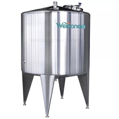 0.6MPa Industri Agitator Tangki Pencampur Tahan Karat Untuk Kecap
