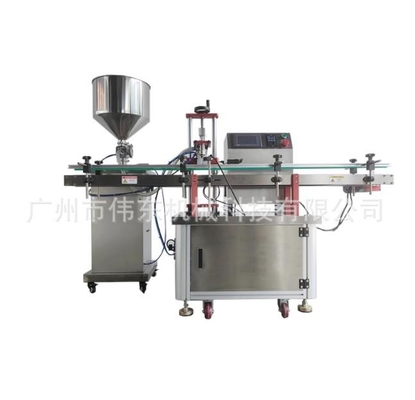 Mesin Pengisian Cairan Kosmetik Baja Rustless 10-1000ml 50 Botol / Min
