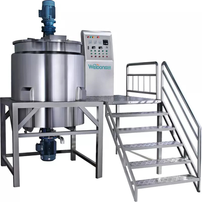 2.2KW SUS304 Peralatan Produksi Parfum Tangki Pencampur Serbaguna