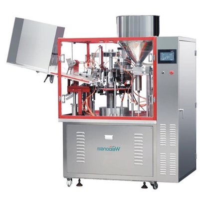 Mesin Filling Tube Aluminium Antirust, 220V Automatic Tube Filler Dan Sealer