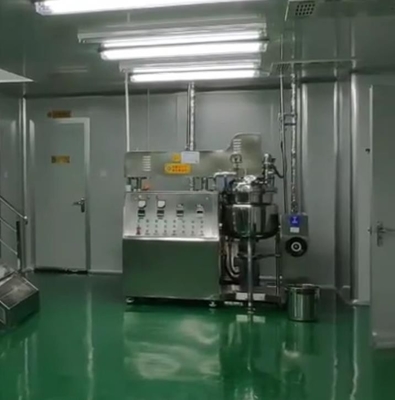 2.2-30KW Emulsifier Kosmetik Mixer Disperser Kecepatan Tinggi Agitator Kecepatan Rendah