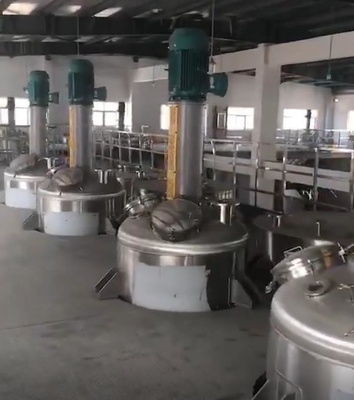 Tangki Pencampur Antirust 4.5KW Agitator Multifungsi 980x1130x2030mm