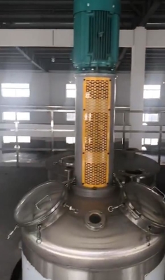 Tangki Pencampur 500L Agitator Serbaguna Anti Korosi
