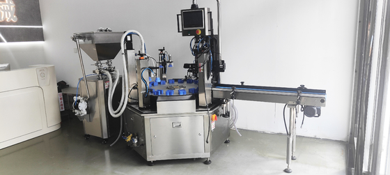 SUS 306 Mesin Pengisian Otomatis Untuk Air Jus 10-1000ml Multi Kepala