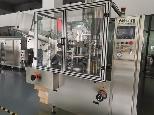 Mesin Pengisian dan Penutup Tabung Laminasi Otomatis Untuk Industri
