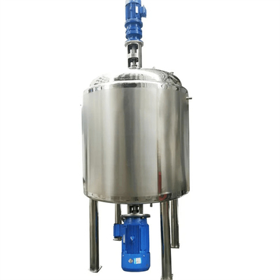 Mesin Mixer Pembuat Vakum Emulsifying Homogenizer Tank SUS304 / 316 Mesin pencampur dan pengemulsi besar