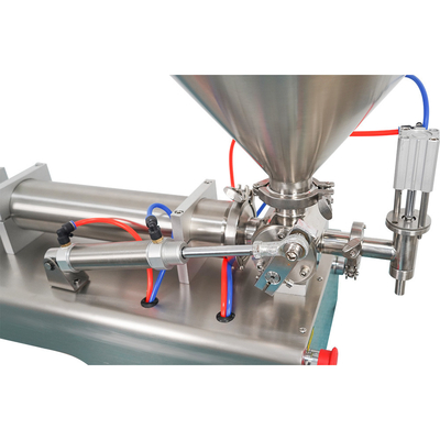 5-5000ml Mesin Pengisi Cairan Kosmetik Self-Suction Horisontal