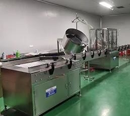 Sistem Pengemasan Otomatis Mesin Capping Sekrup Produk Aerosol 150 Botol / Min PLC