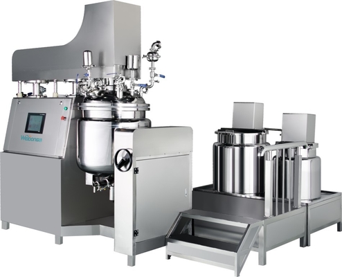 Mixer Pengemulsi Kosmetik Serba Guna Dengan Sistem Vakum