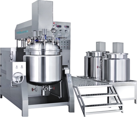 100-5000L Mixer Pengemulsi Kosmetik Dimensi Disesuaikan Daya 2.2-30KW