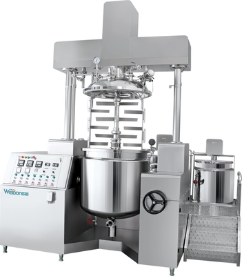 100-5000L Mixer Pengemulsi Kosmetik Dimensi Disesuaikan Daya 2.2-30KW