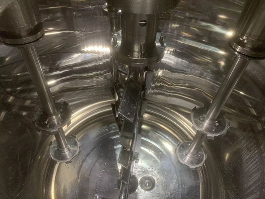 Dimensi Disesuaikan Emulsifier Mixer Kosmetik 500ml yang Efisien