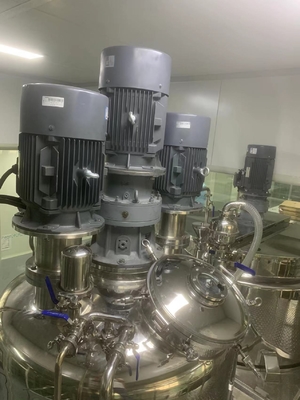 220V 380V Kosmetik Emulsifier Mixer Sistem Vakum Keamanan Tinggi 5000L