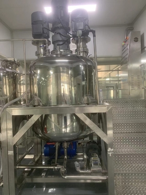 Metode Pemanas Uap Agitator Mixer Cair Stainless Steel