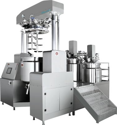Mixer Pengemulsi Kosmetik 50L-2000L Dengan Pemanasan Sistem Vakum