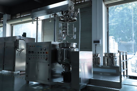 5000L Stainless Steel Vacuum Homogenizer Dengan Jaminan 1 Tahun