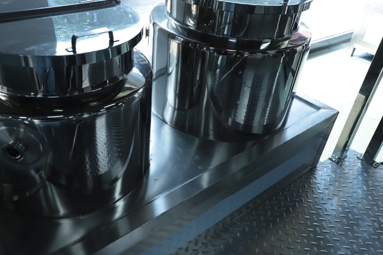 Agitator pencampur cair yang disesuaikan dengan sistem vakum 30KW