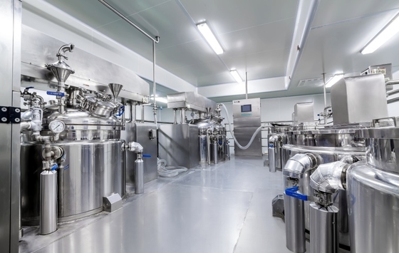 2.2KW PLC Control Cosmetic Emulsifier Mixer 1 Tahun Garansi