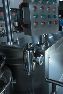 2.2-30KW Cosmetic Emulsifier Mixer Dengan Sistem Vakum Mudah Operasi