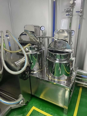 Pengemulsi Pengaduk Vakum Tetap Untuk Laboratorium Krim Kosmetik 10L