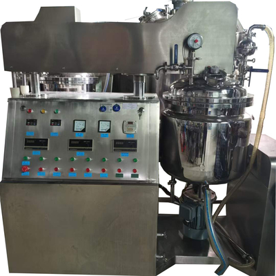 63Rpm Cosmetic Emulsifier Mixer Dengan Metode Pemanasan Steam Electric Hot Oil Vacuum System