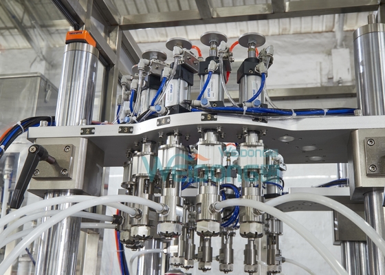 Mesin Pengisian Aerosol Berkecepatan Tinggi Untuk Komoditas Pangan 7200 Kaleng/H 750ML