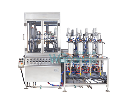 Lini Produksi Pengisian Otomatis Aerosol Stainless Steel untuk Masker Wajah