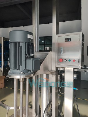 5L-2000L Cosmetic Emulsifier Mixer Dengan Motor Portable Pneumatic Lifting 0.37kw-15kw