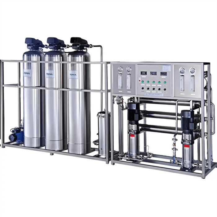 40 Meter Kubik Proyek Penggunaan Kembali Air Industri RO Pabrik Desalinasi Air Bawah Tanah Sistem Pengolahan Reverse Osmosis