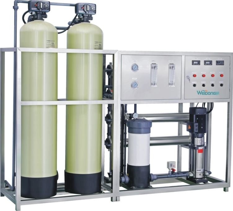 Mesin Pemurni Air RO 2.5kw 50000L / Jam Untuk Produksi Minuman Dan Bahan Kimia